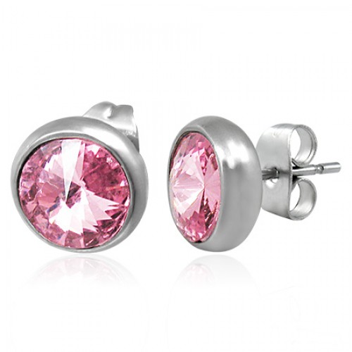 Uhani Pink Diamond